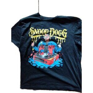 Snoop Dogg T-Shirt Drip Doggy Style Dogg Supply Men's Large Black